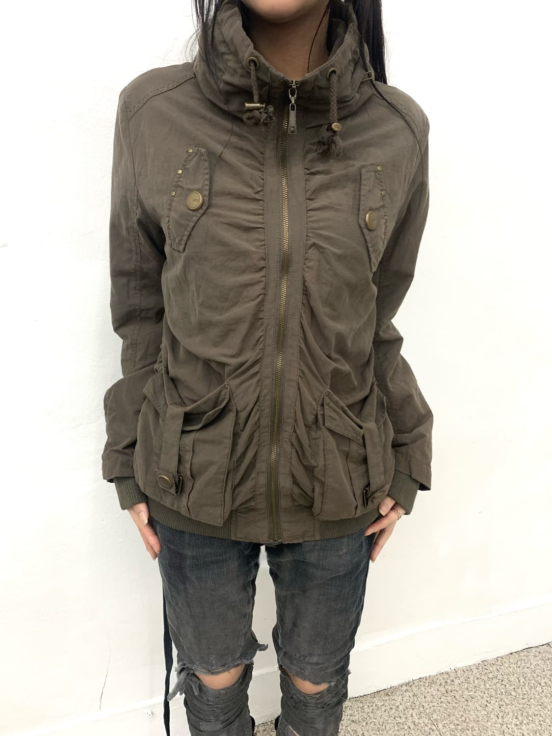 Ozoc bono cargo pocket parka jacket  상품이미지2