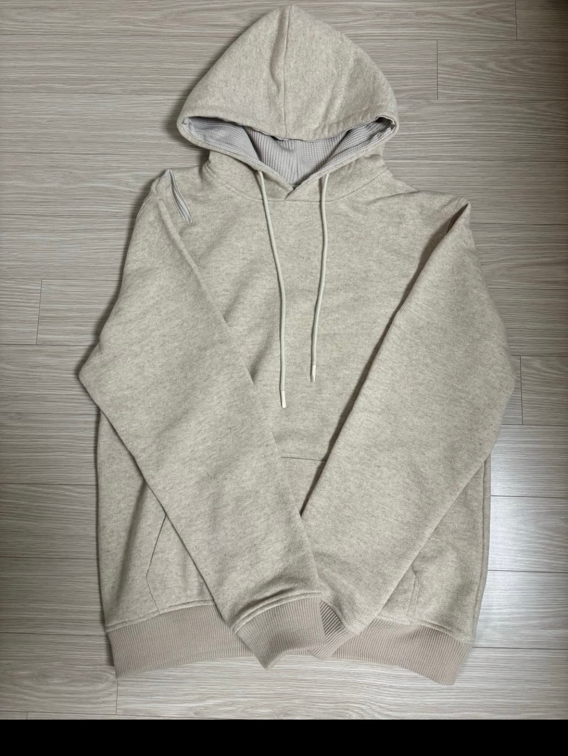 엑슬림 후드 ep.6 01 hoodie (beige) 상품이미지1