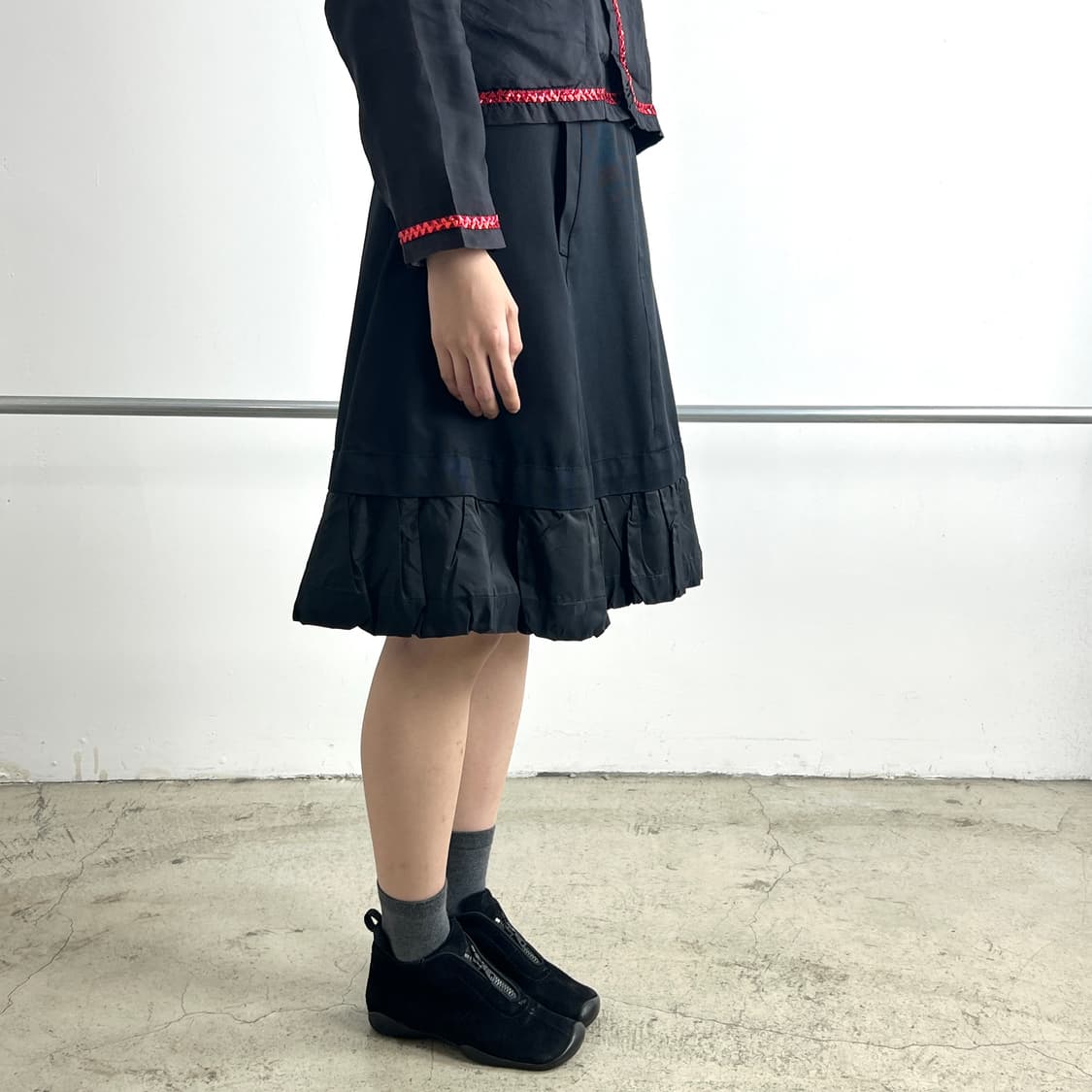 *레어* 프라다 스포츠 스퀘어토 스웨이드 슈즈 상품이미지10