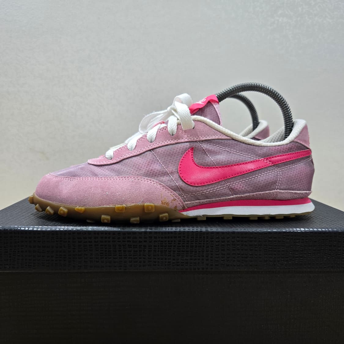 245 나이키 빈티지 와플레이서 메탈릭 핑크 상품이미지3
