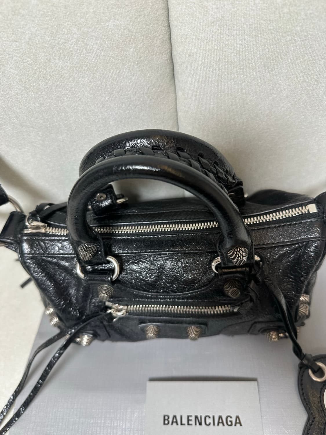 [A+ 정품] 발렌시아가 르카골 더플백 미니 블랙 상품이미지4