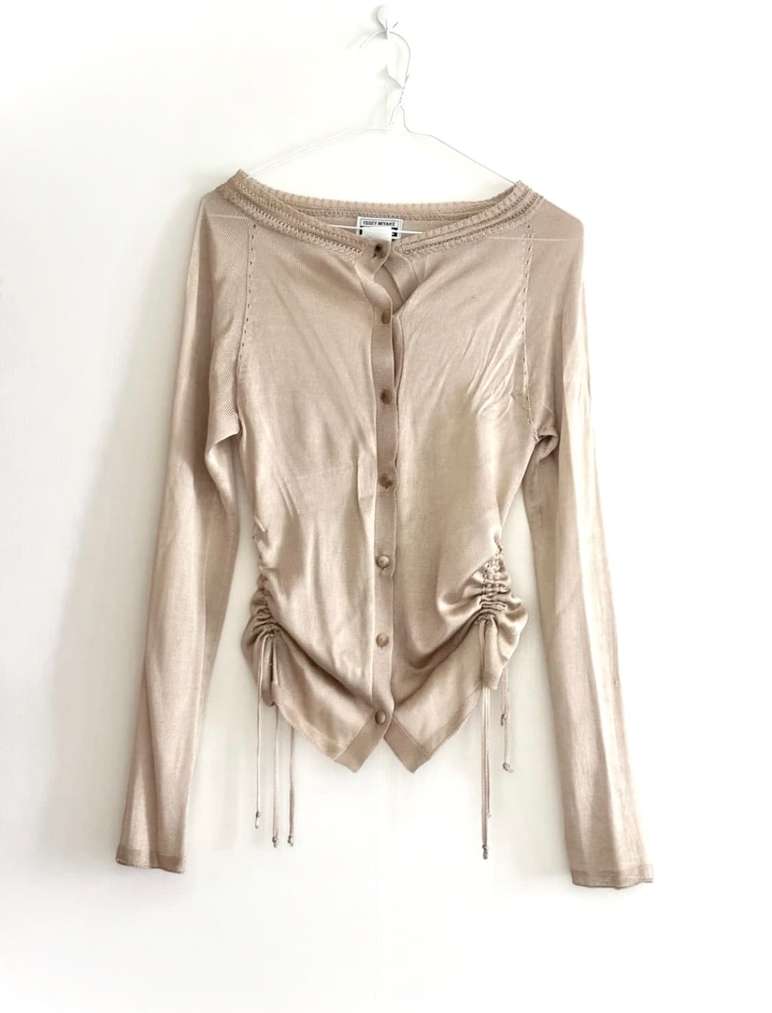 이세이미야케 페테 셔링 가디건 상품이미지1