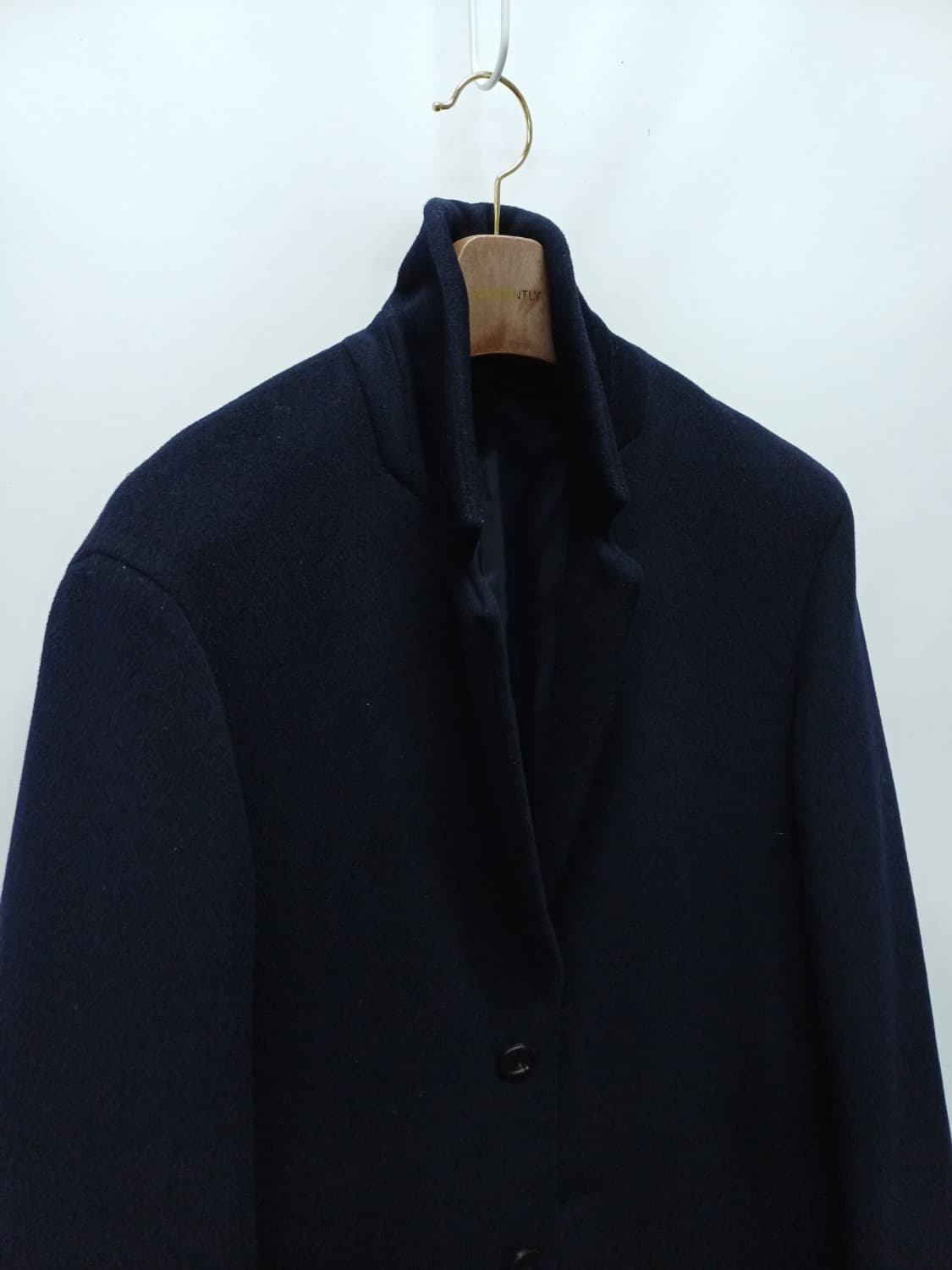 무신사스탠다드 캐시미어 세미오버 싱글코트 (M 95~100) 상품이미지5