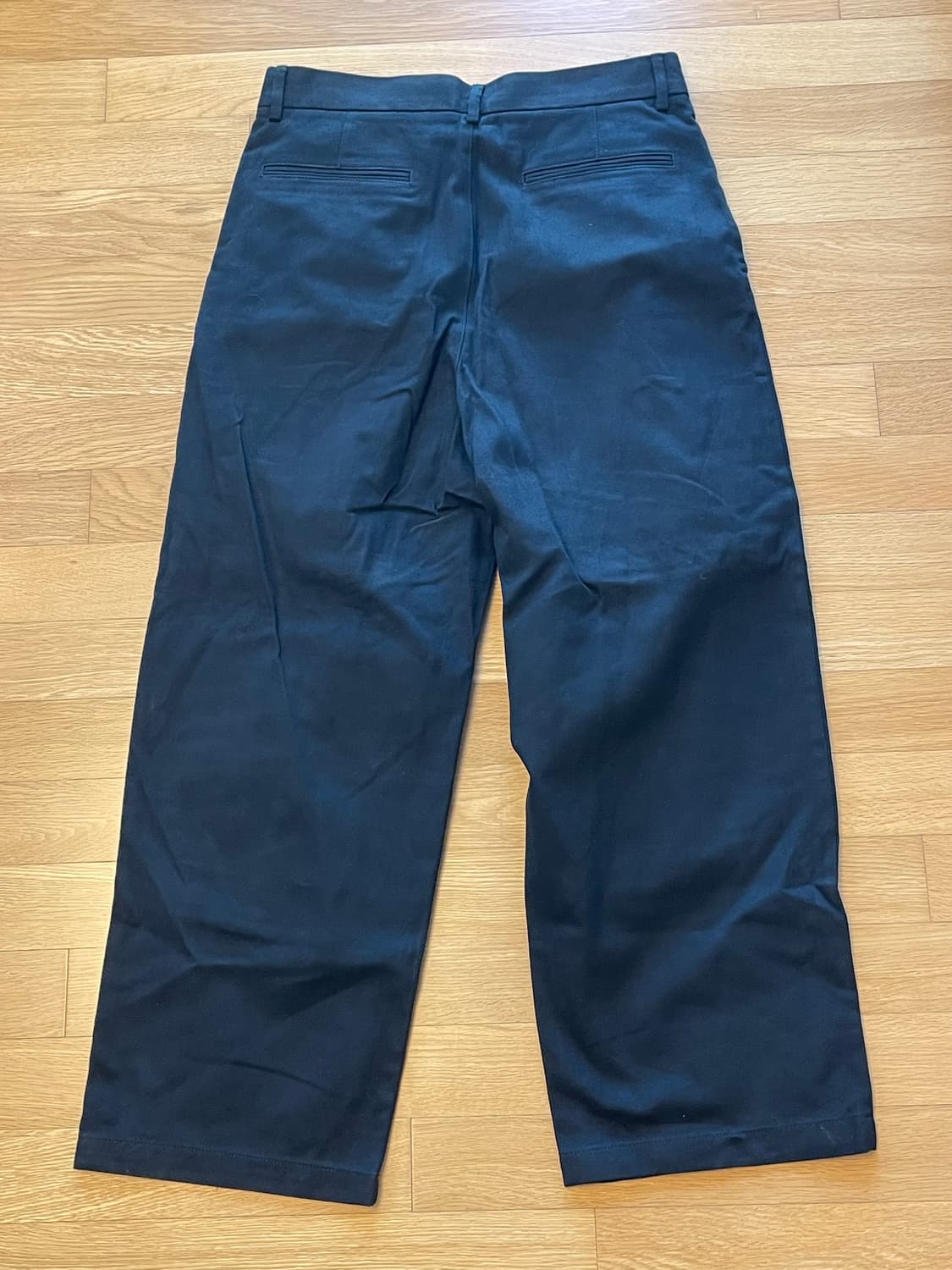 자라 블랙 투턱 벌룬핏 팬츠 상품이미지6