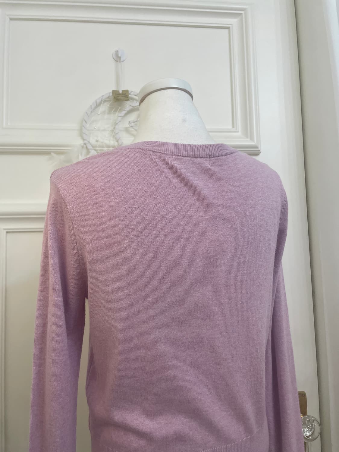lavender melange basic cardigan 상품이미지4