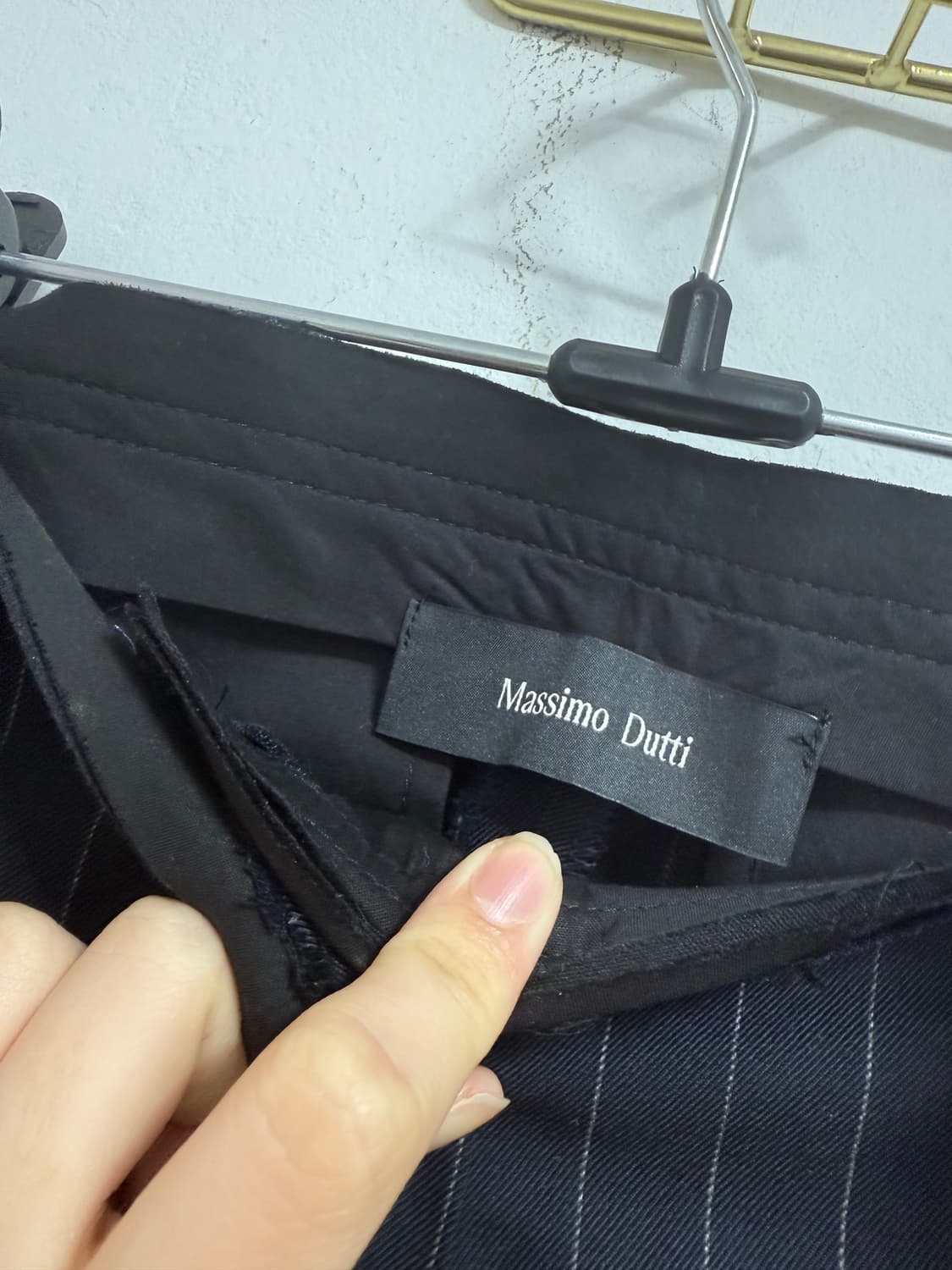 Massimo Dutti 스트라이프 와이드 슬랙스 상품이미지9
