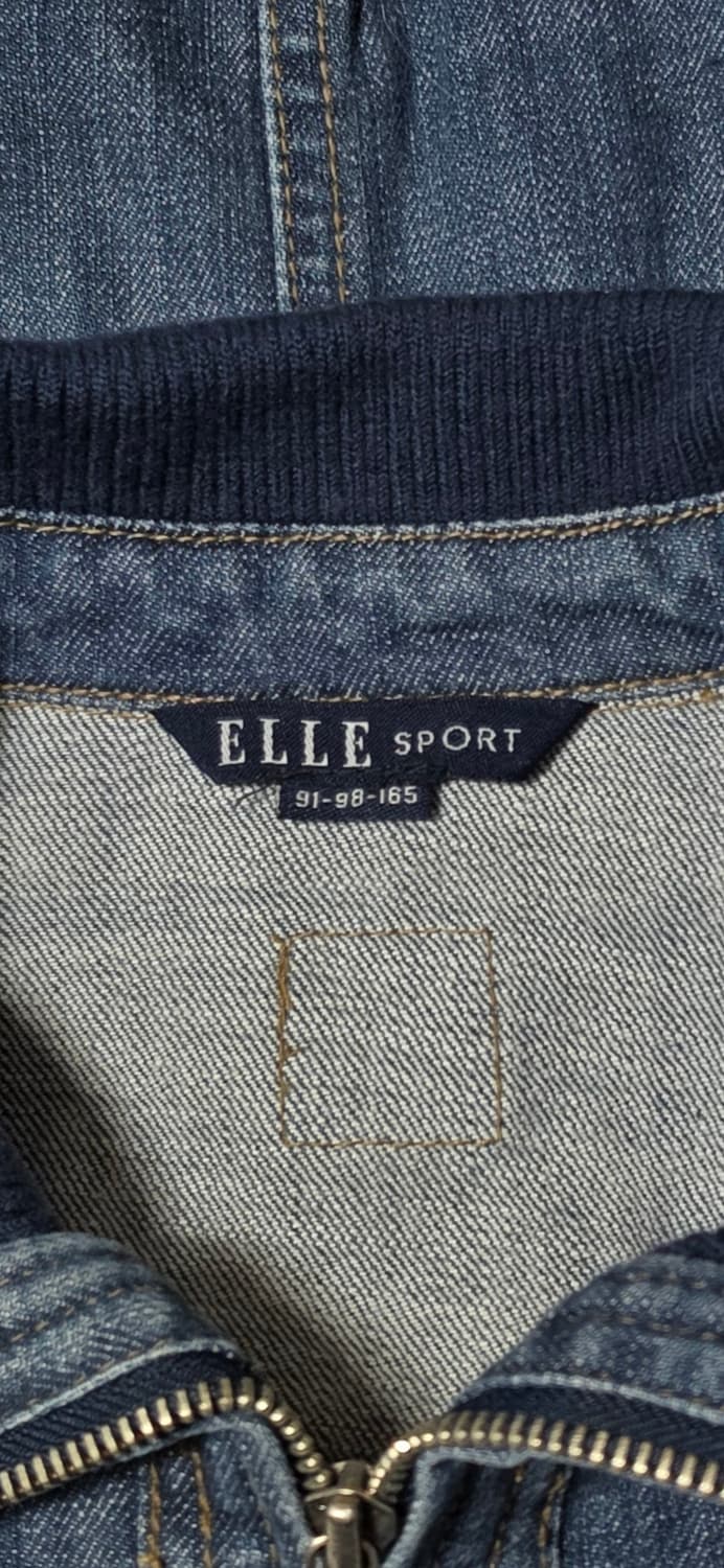 ELLE 엘르 여성 빈티지 데님 자켓 55 상품이미지3