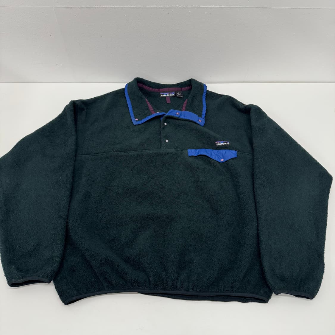 90s USA 파타고니아 노스노우 포레스트그린 신칠라 L 상품이미지1