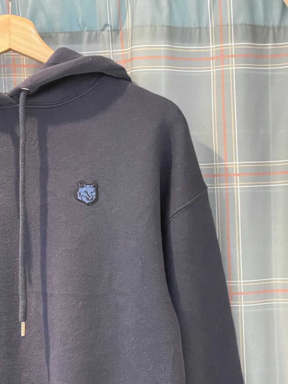 메종키츠네 폭스 후드 네이비 상품이미지5