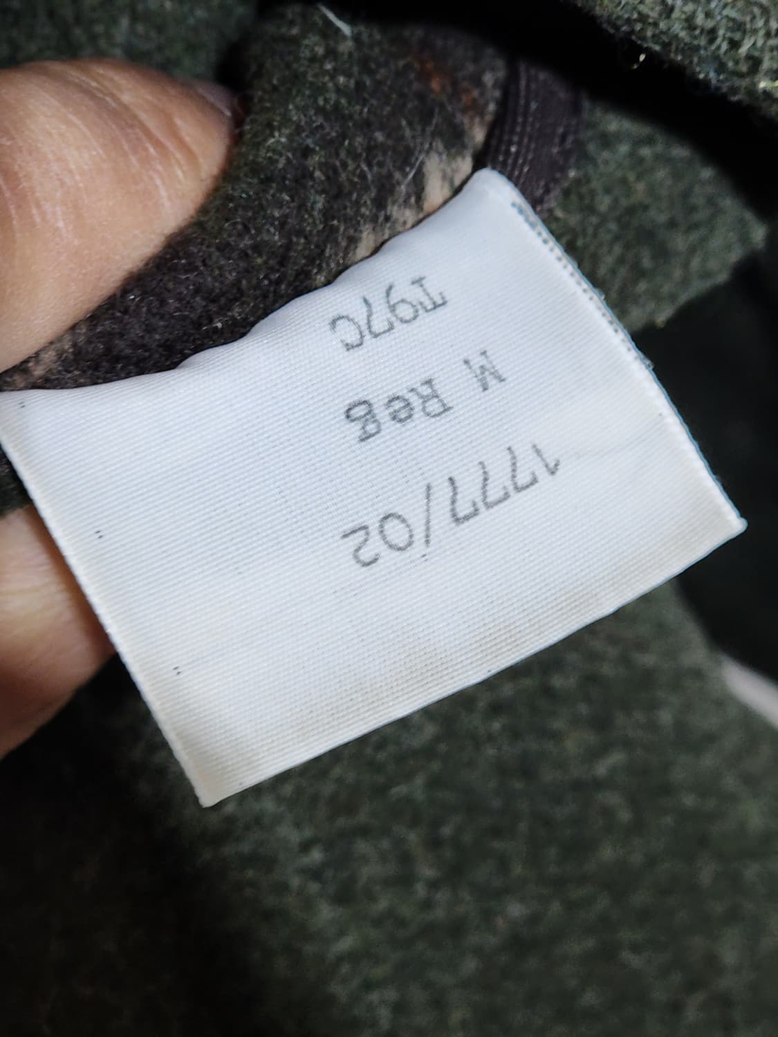 (M) 버버리 더플코트 카키 모직코트 떡볶이코트 영국판  상품이미지4