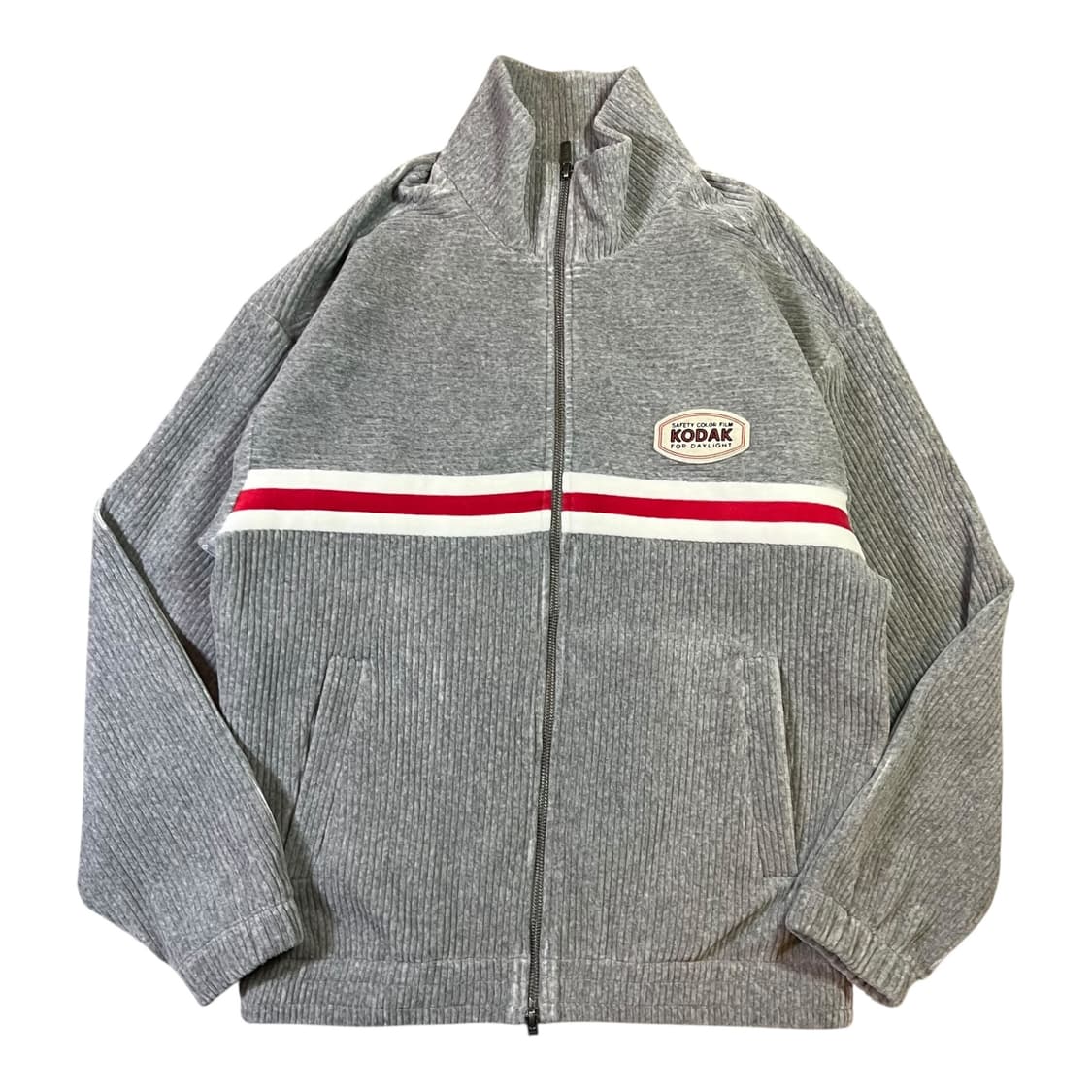 코닥 빅로고 코듀로이 집업 자켓 상품이미지2