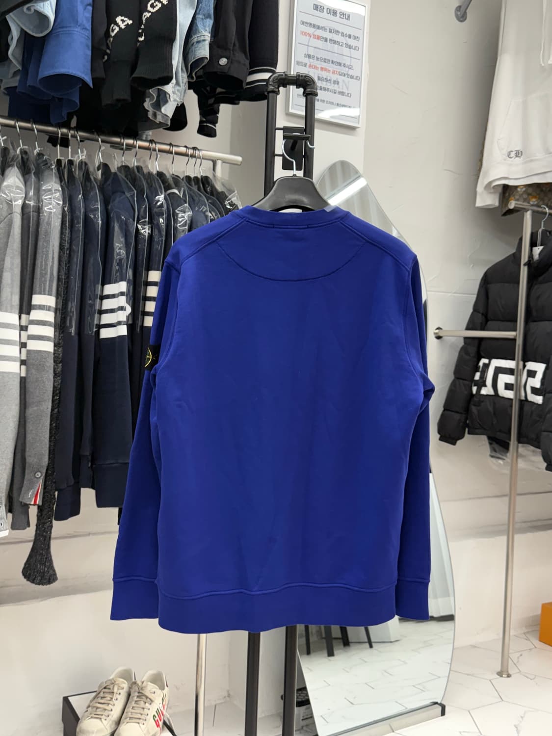 [XL] 스톤아일랜드 와펜 맨투맨 상품이미지2