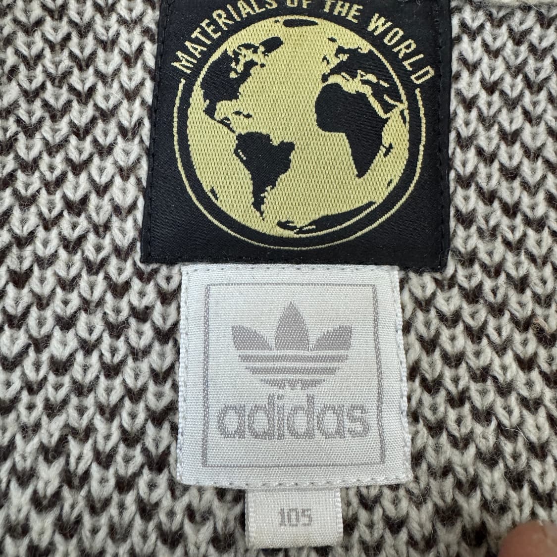 아디다스 00s 캐나다 코위찬 니트집업 상품이미지7