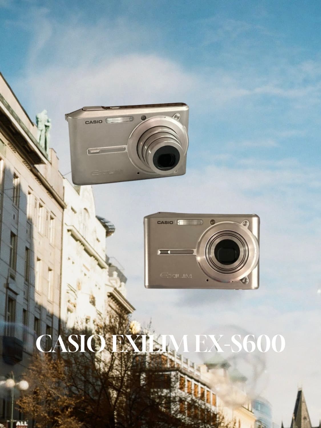 카시오 엑슬림 EX-S600 빈티지디카 디지털카메라 상품이미지1