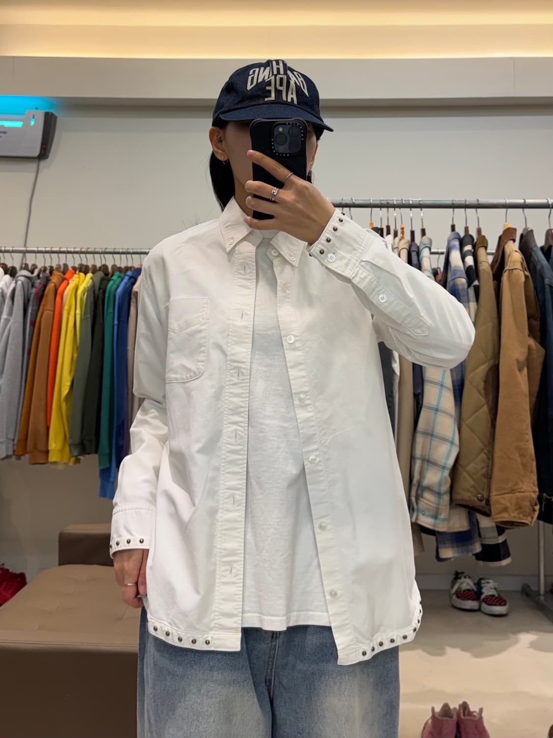 비즈빔 스터드 셔츠 상품이미지8