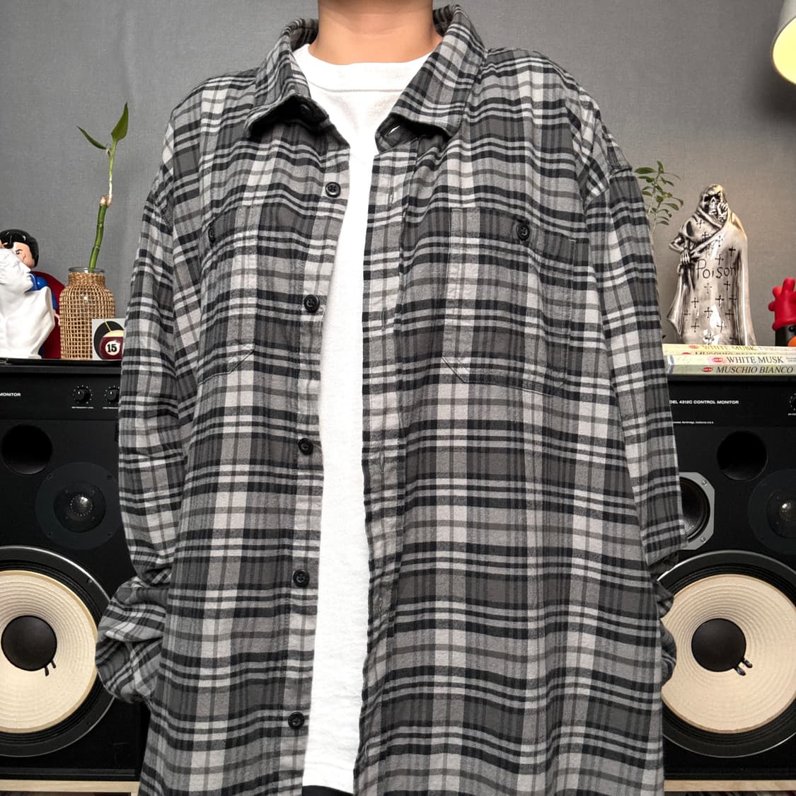 엘엘빈 체크셔츠 상품이미지1