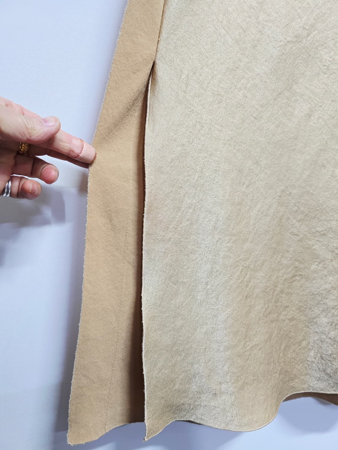 한섬 마인 골드 랩 스타일 롱 스커트 이태리 상품이미지3