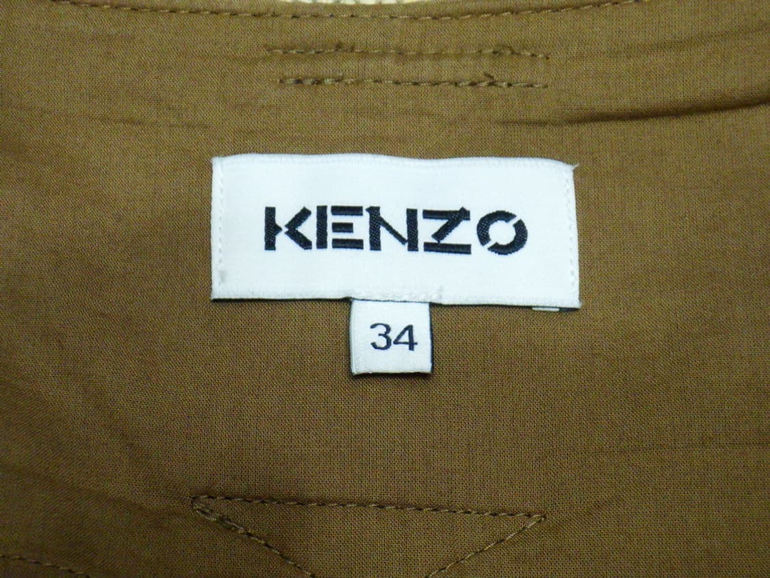 ●(34/67cm) KENZO 겐조 여성 원턱 반바지● 상품이미지7