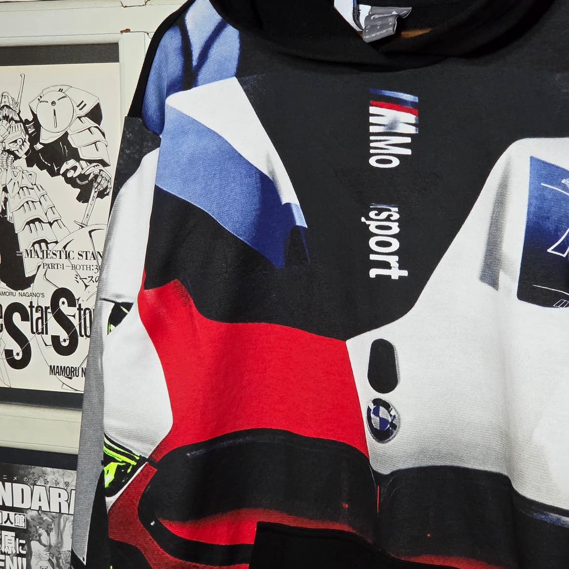 퓨마 BMW 레이싱 프린팅 후드티 상품이미지3