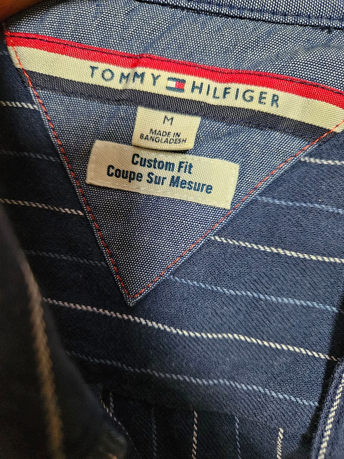 타미힐피거 스트라이프 긴팔 셔츠 상품이미지4