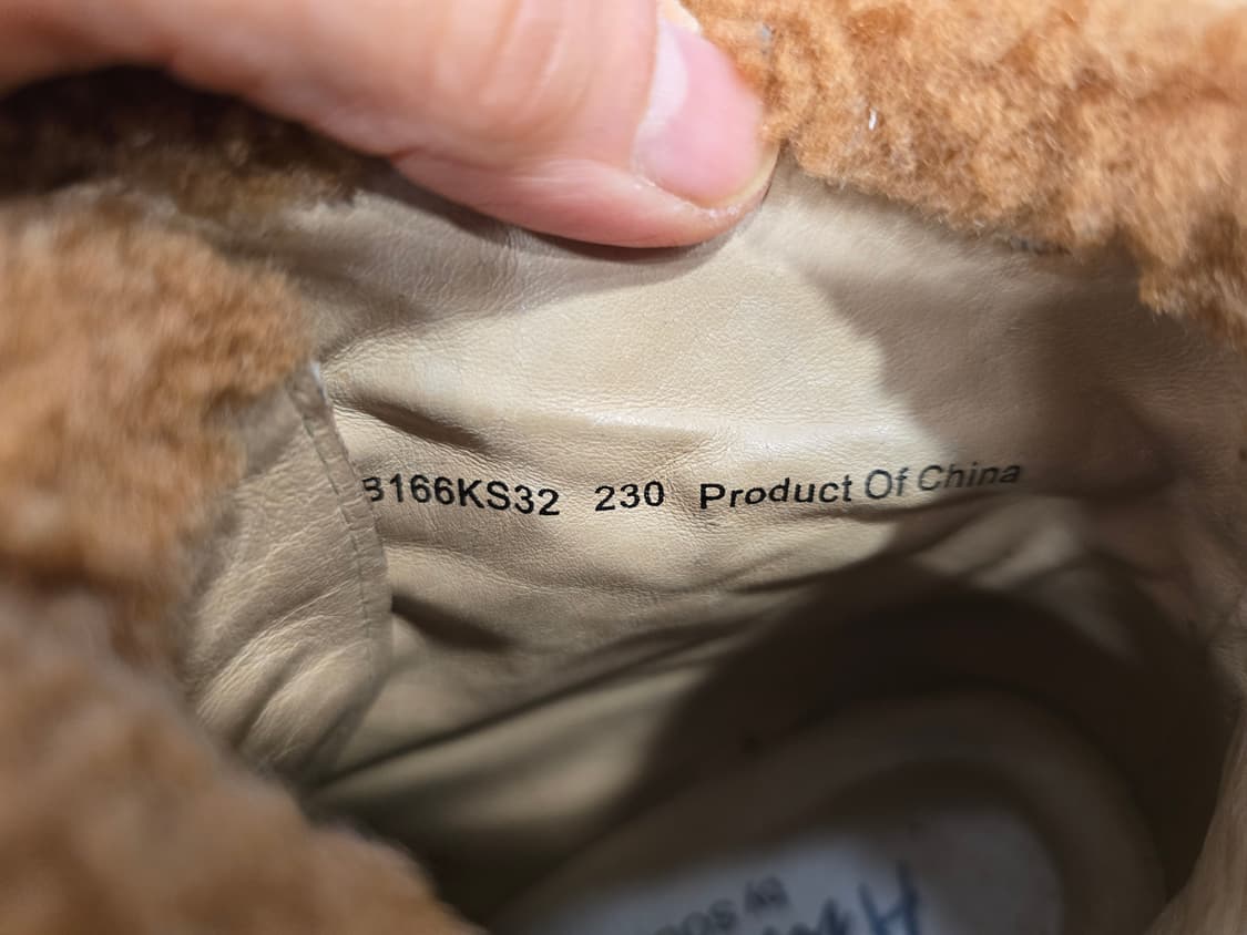 소다 양털 앵클 부츠 230mm 상품이미지7