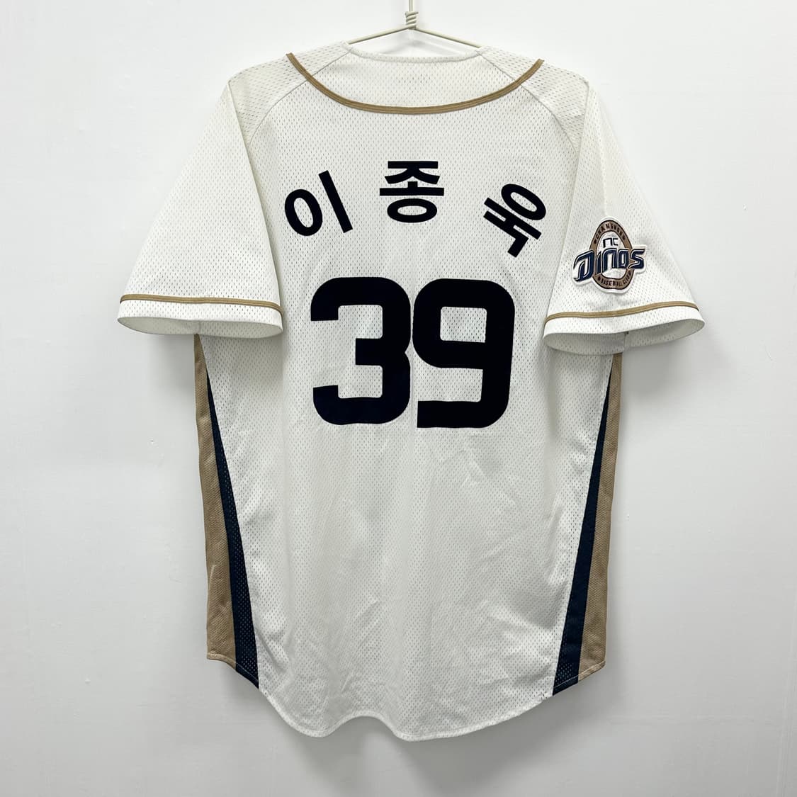 윌슨 NC다이노스 홈 이종욱 마킹 유니폼 100 상품이미지6