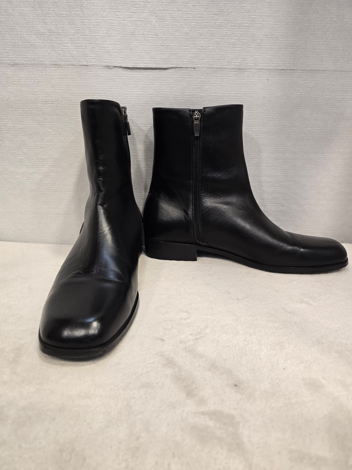 Y.S.H. 블랙 가죽 앵클부츠 265~270 상품이미지3