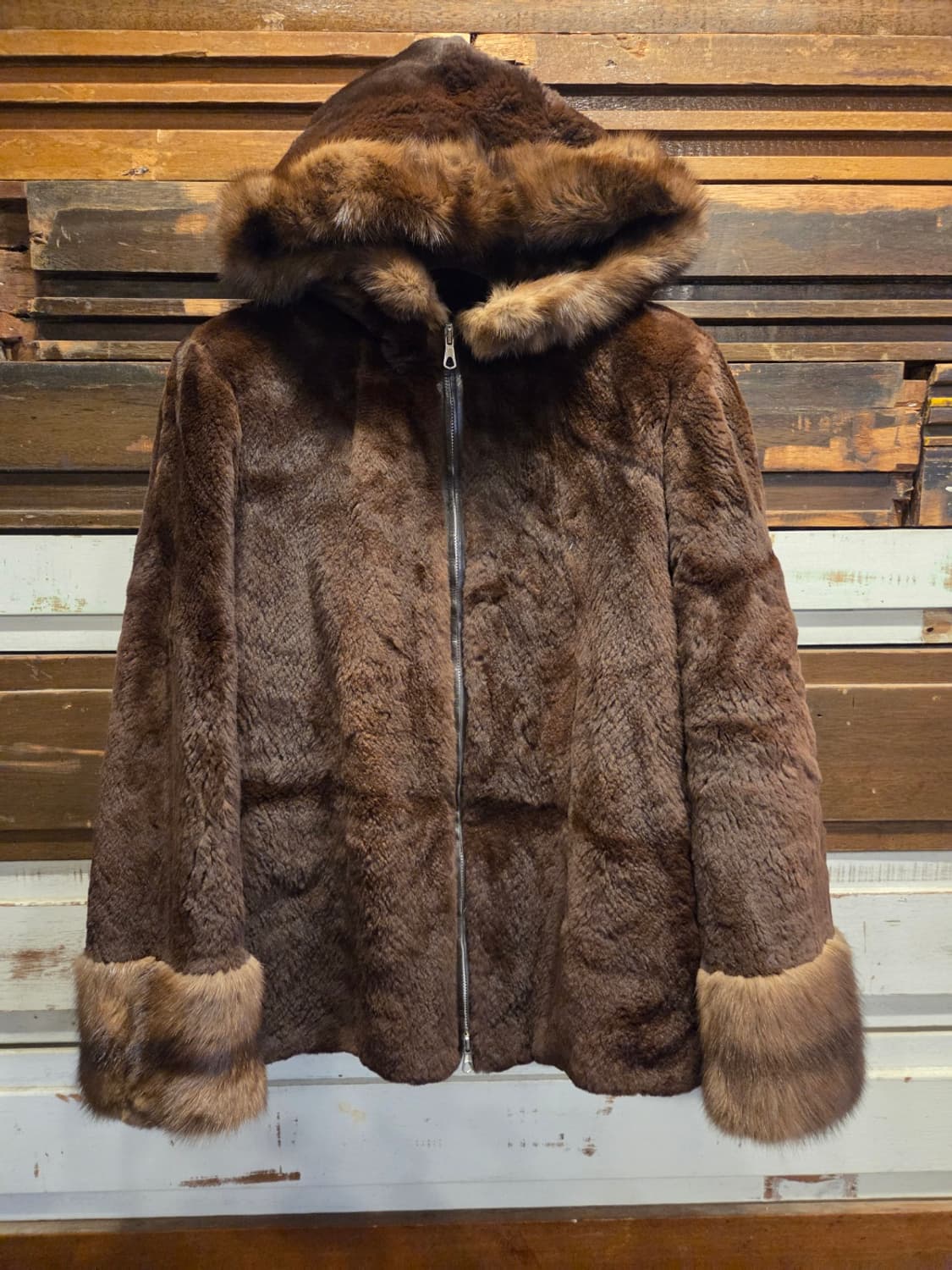 FABIO GAVAZZI 래빗 밍크 자켓 상품이미지10