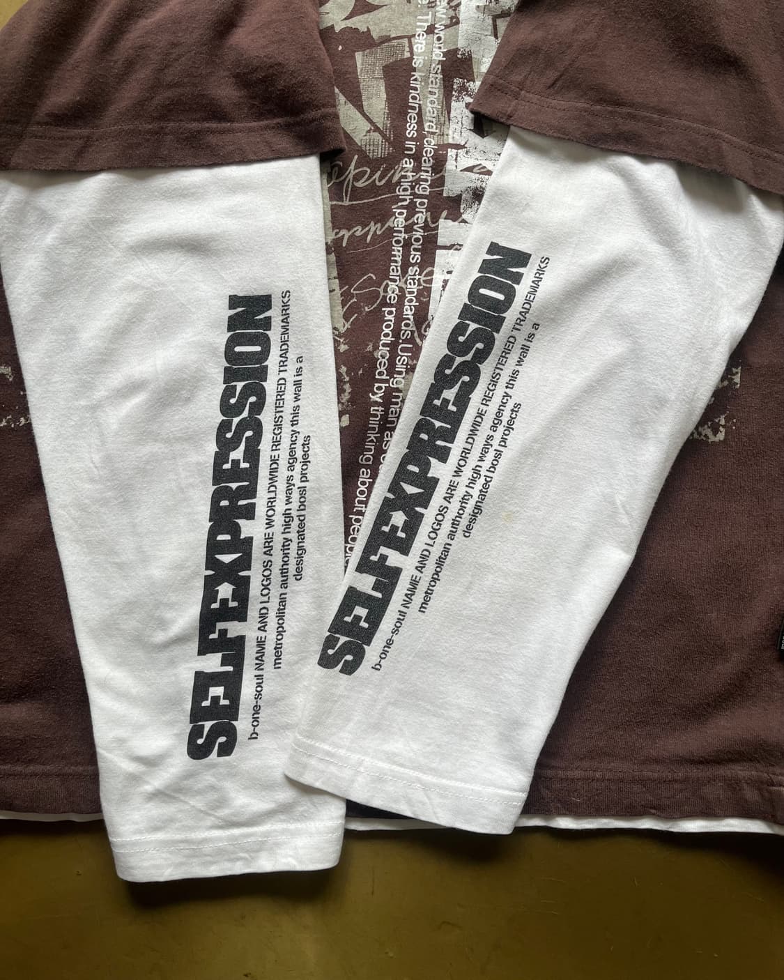 90-00s B-One-Soul Layered Long Sleeve 상품이미지6