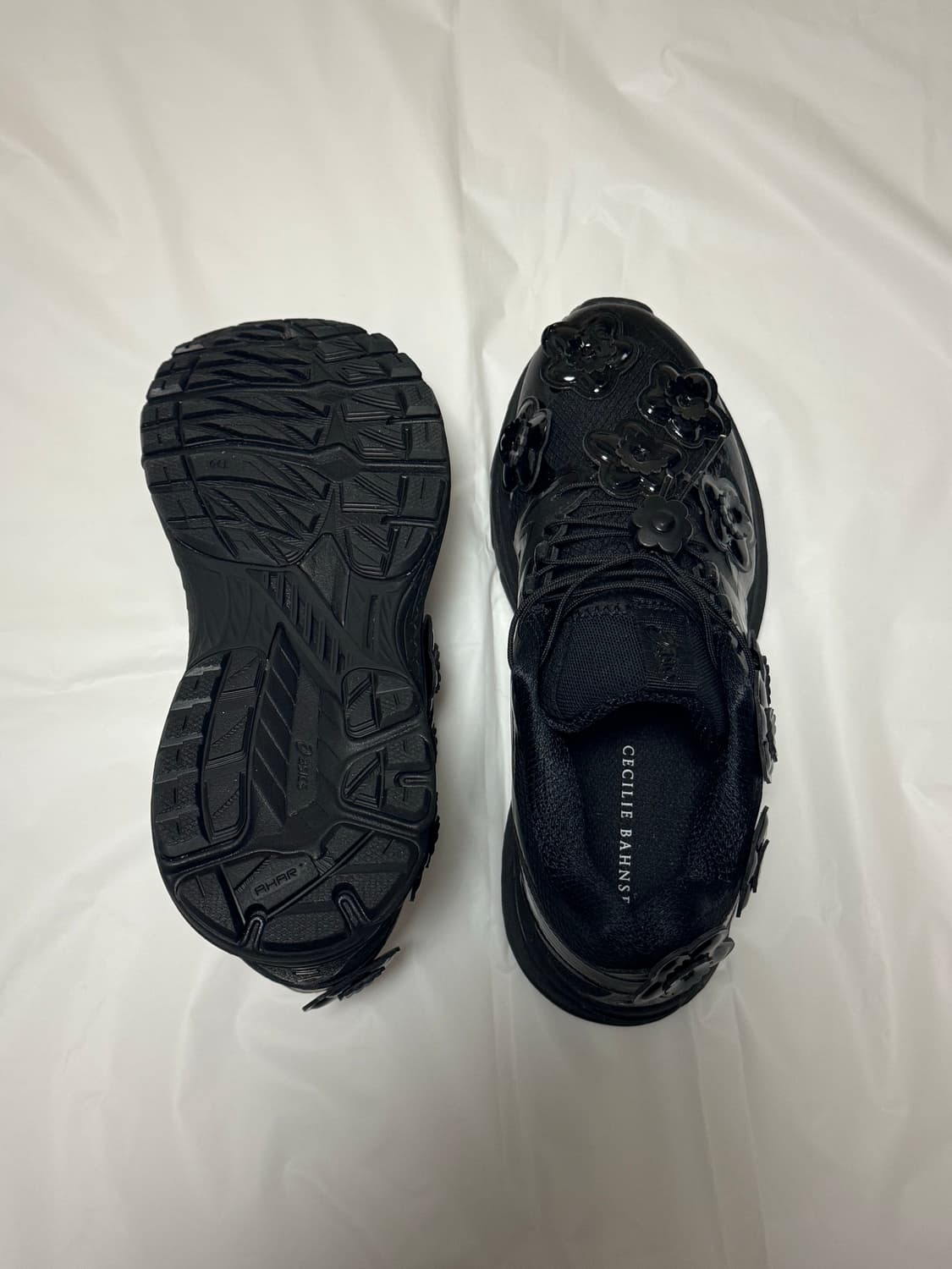 아식스x세실리아 반센 젤 터레인 블랙 235 새 상품 상품이미지4