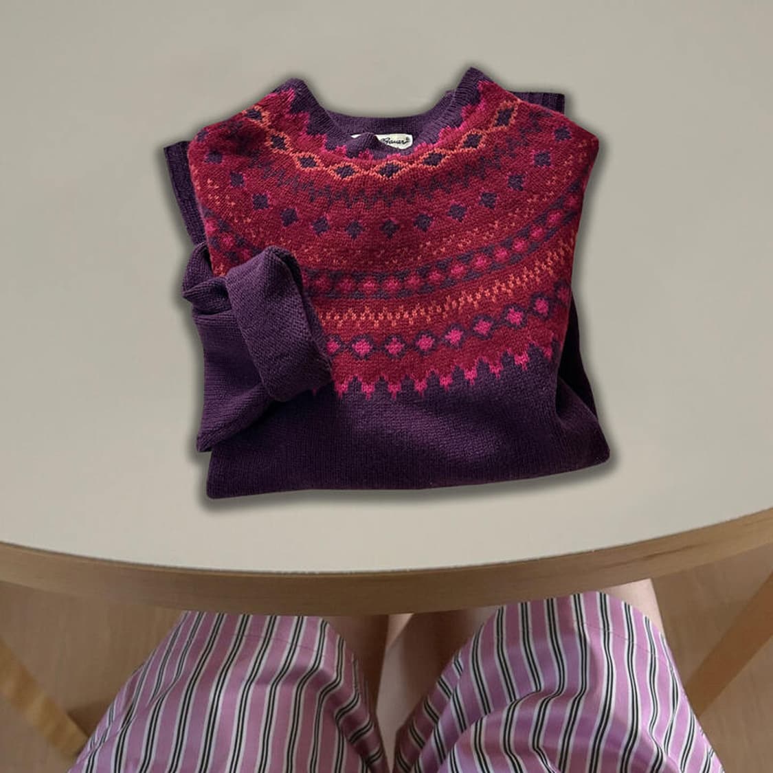 Eddid Bauer Nordic Knit ✶ 상품이미지1