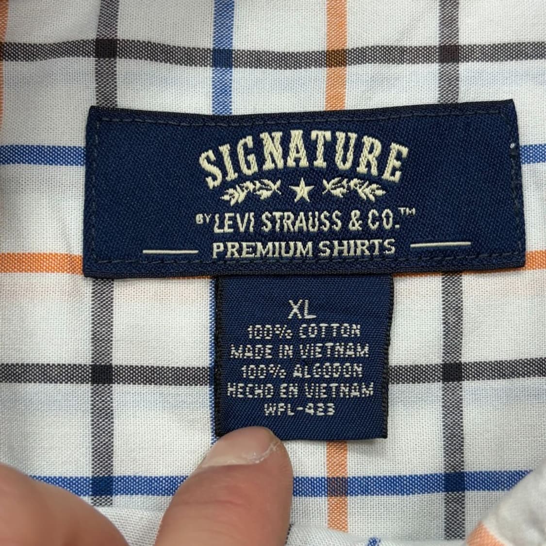 리바이스 시그니처 체크셔츠 v2968 상품이미지6