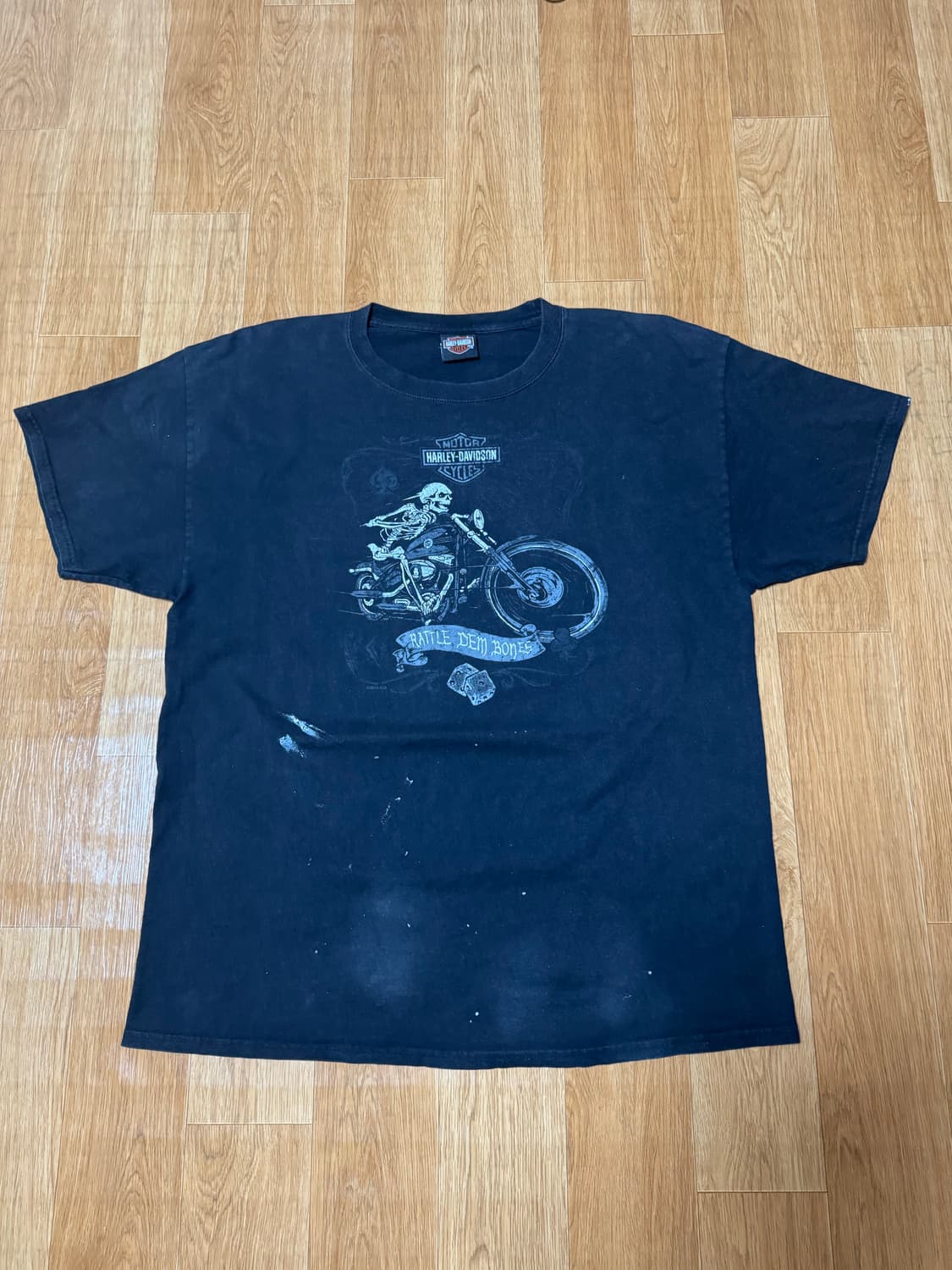 할리데이비슨 티셔츠 하드 페이딩 상품이미지1