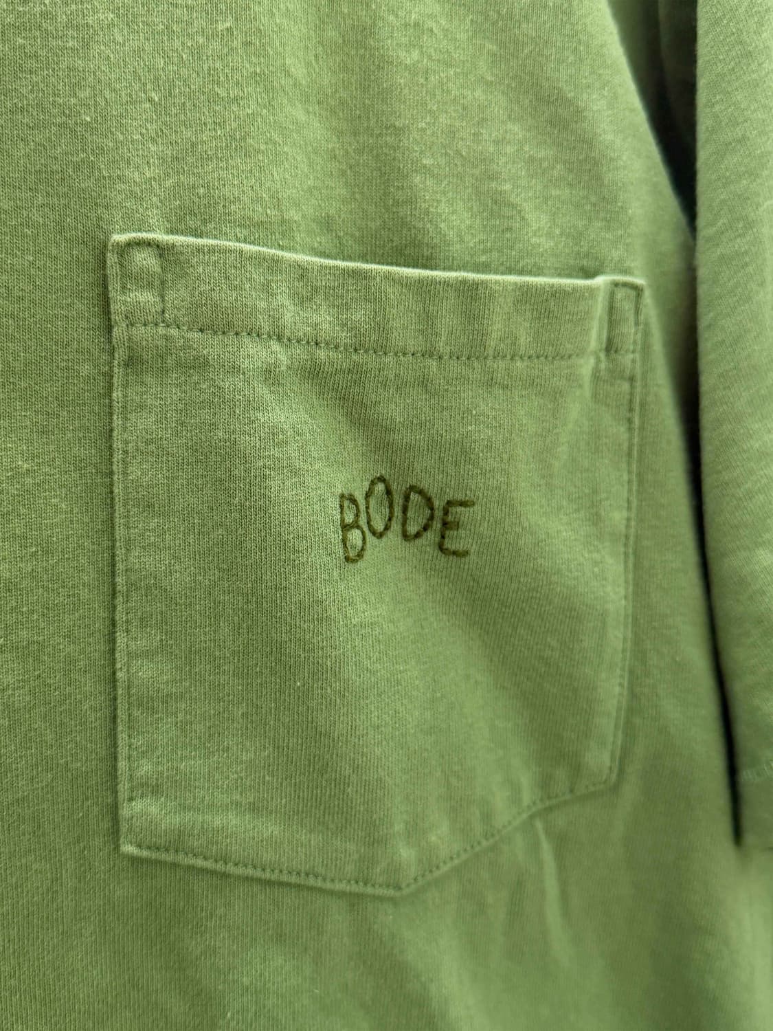 BODE embroidered pocket t-shirts 상품이미지1