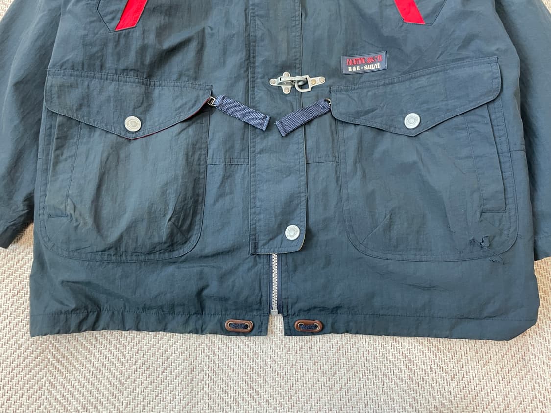 빈티지 파이어맨 버클 세일링 패딩  J03674 상품이미지4