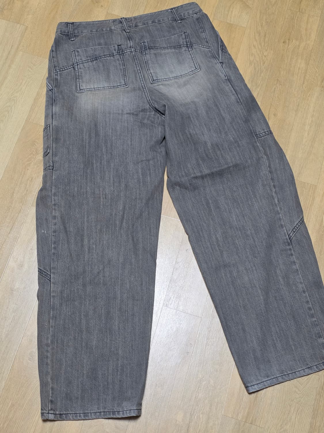 [2] 비긴202 투 턱 데님팬츠 상품이미지5