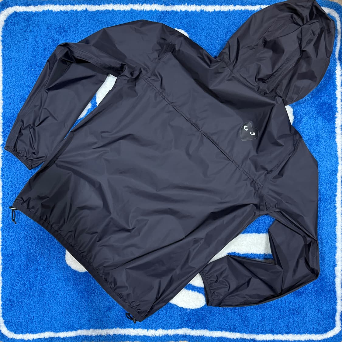 K-Way x 꼼데가르송 블랙 바람막이 상품이미지4