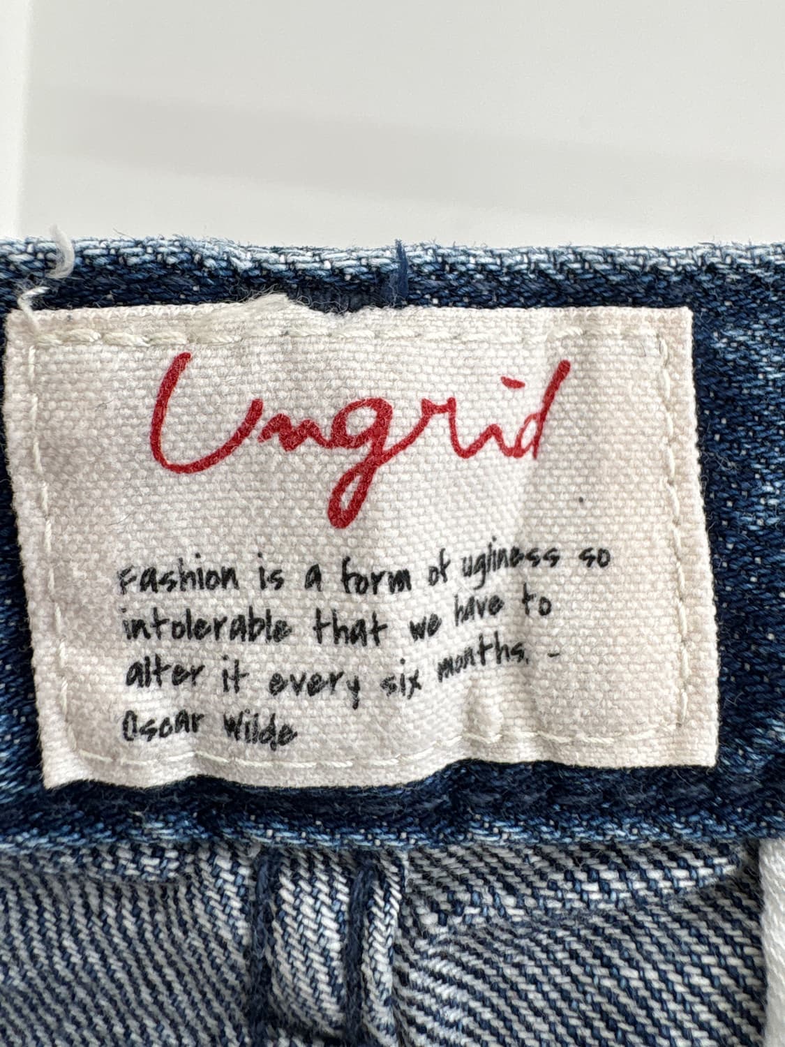 UNGRID (Made in Japan) 데님팬츠 상품이미지7