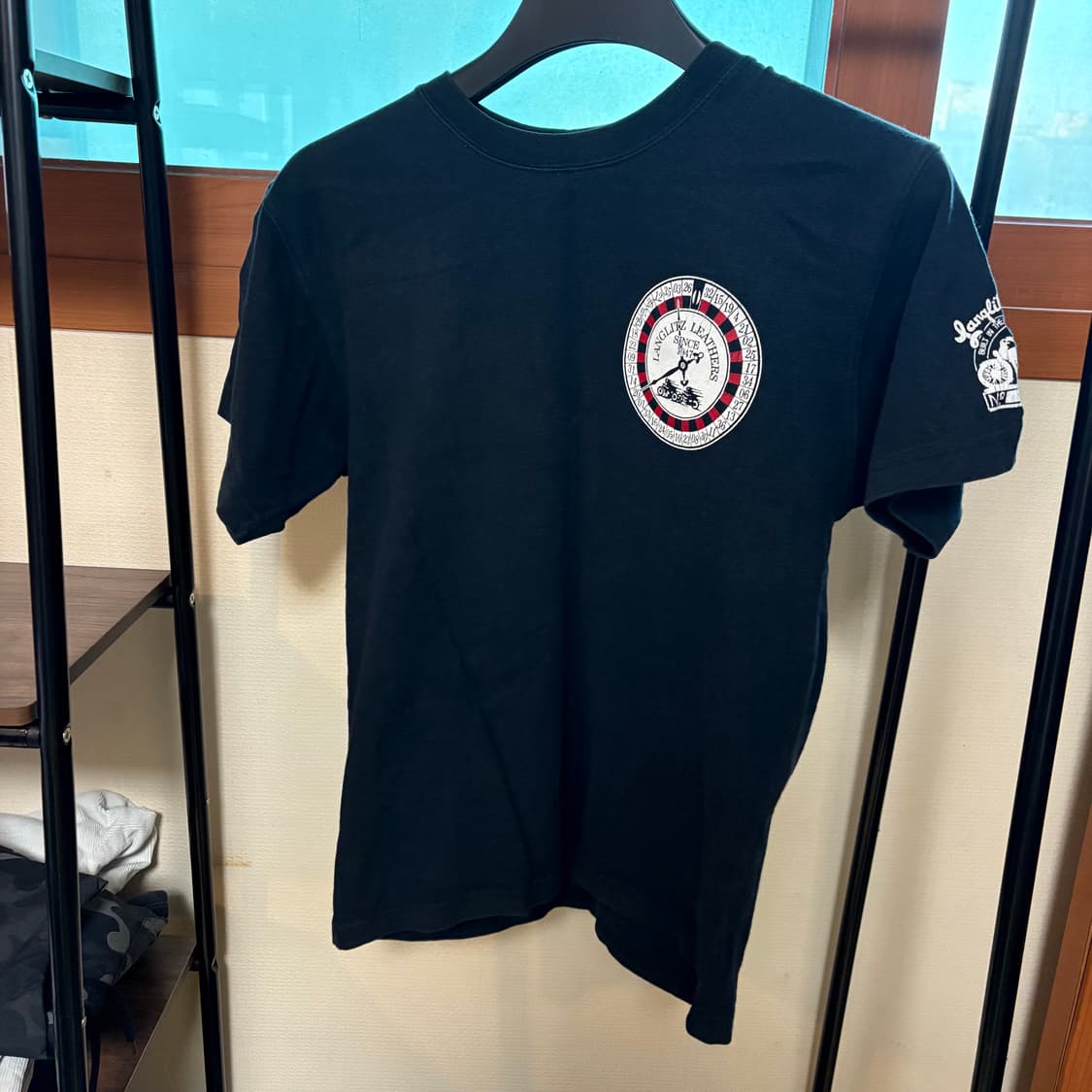 Langlitz Leathers 1000개 한정 반팔 상품이미지2