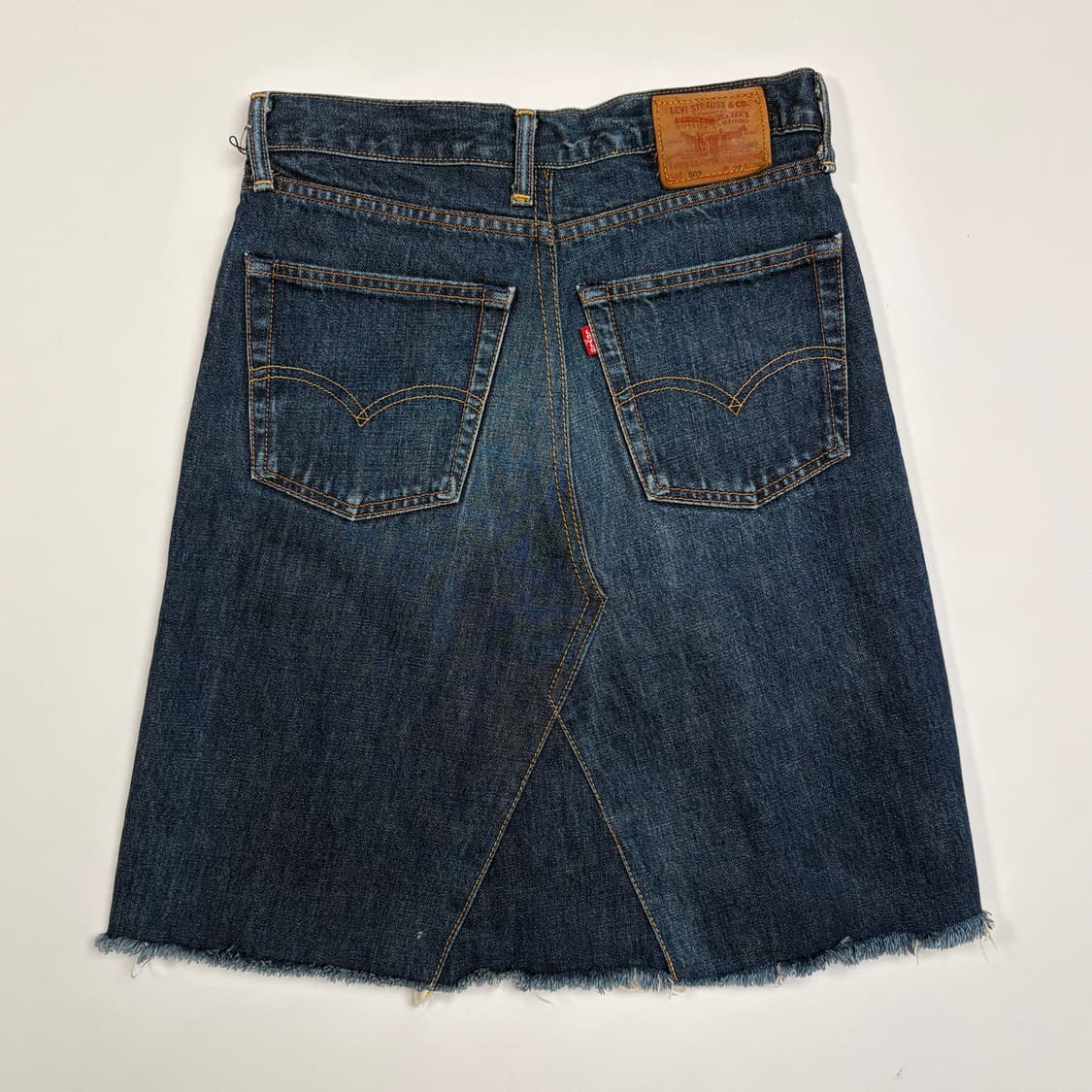 [28] 90s Levi’s 503 denim skirt  상품이미지5