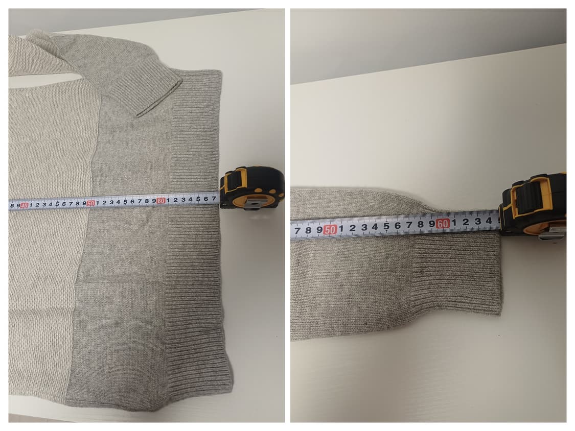 [100] 에피그램 캐시미어 블렌드 믹스 블록 니트 상품이미지9