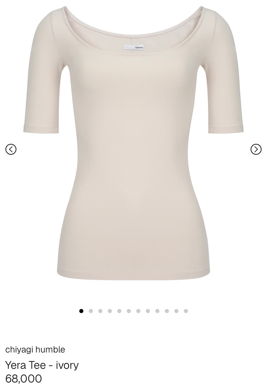 Chiyagi yera tee s 상품이미지2