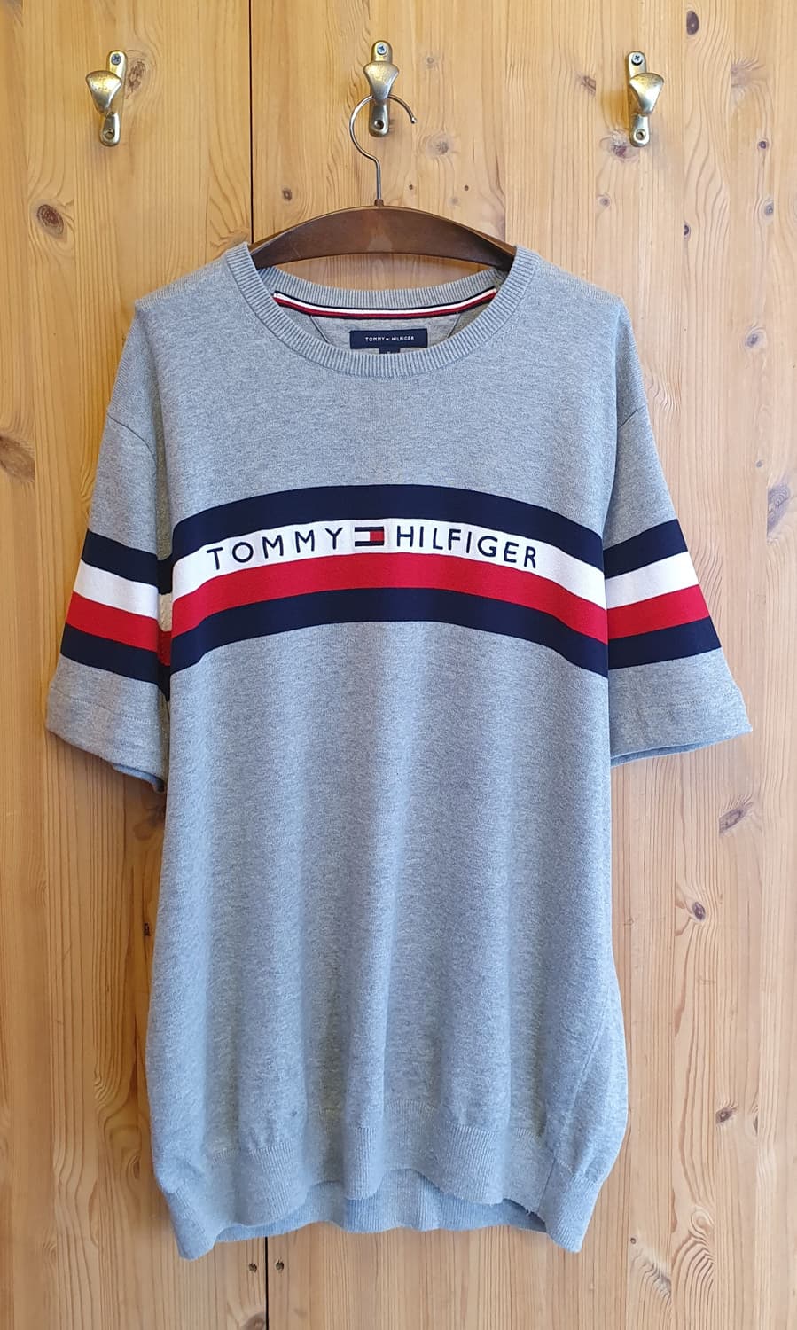 105.타미 라운드 반팔니트 상품이미지1