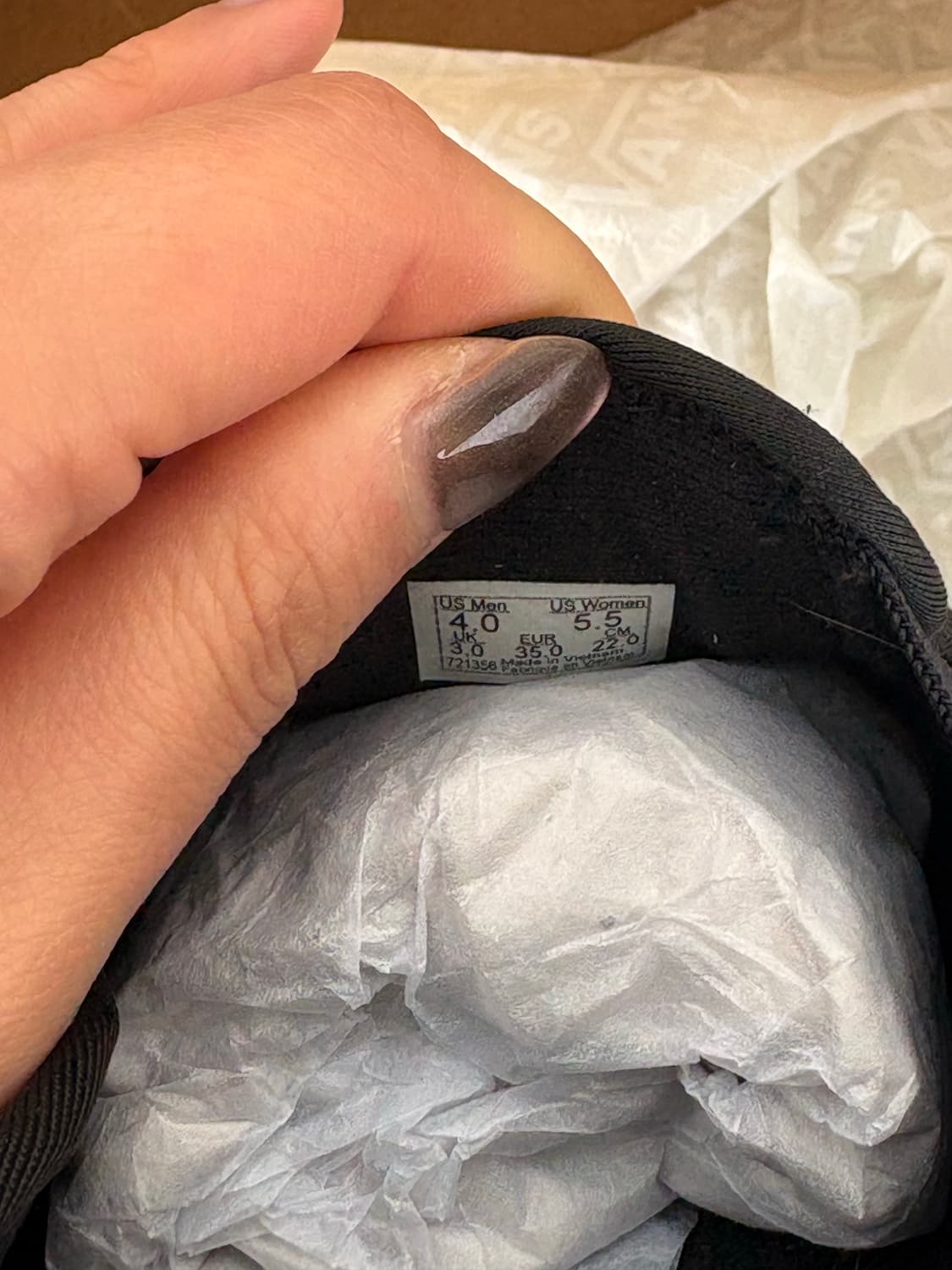 Vans 반스 패딩 슬립온 블랙 상품이미지4