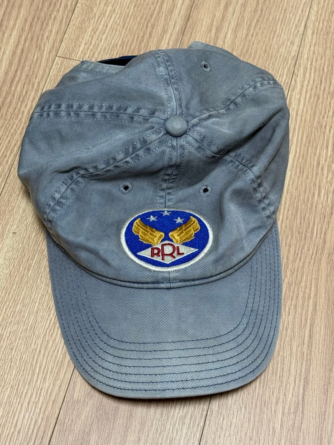 RRL 가먼트 다잉 트윌 볼캡 블루 상품이미지1