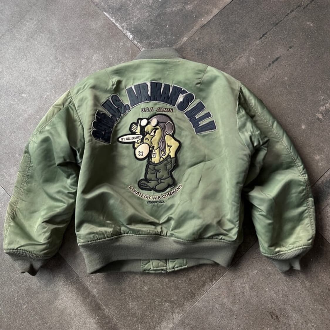 데드컴퍼니 ma-1 l~xl 상품이미지2