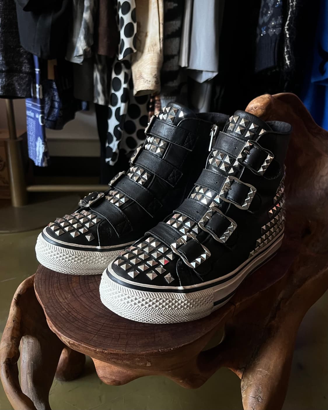 Ash Archive Rock Studs Leather Sneakers 상품이미지2