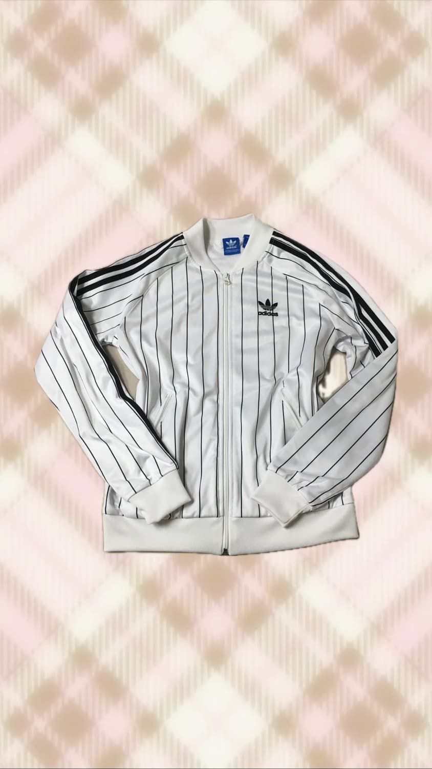 아디다스 화이트 져지 트렉탑 스포티 갸루 빈티지 상품이미지1