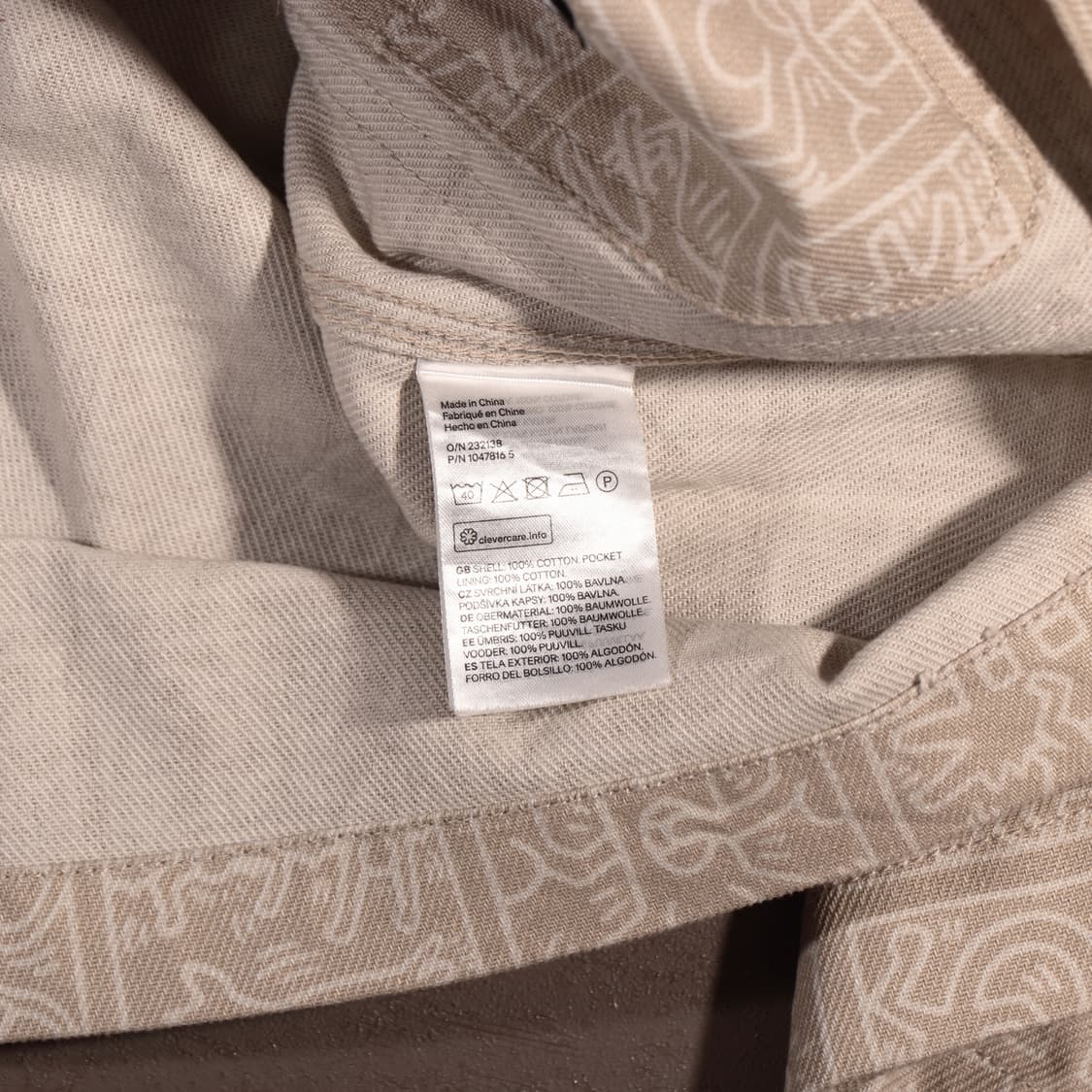 키스 해링 패턴 데님자켓 C503 상품이미지4