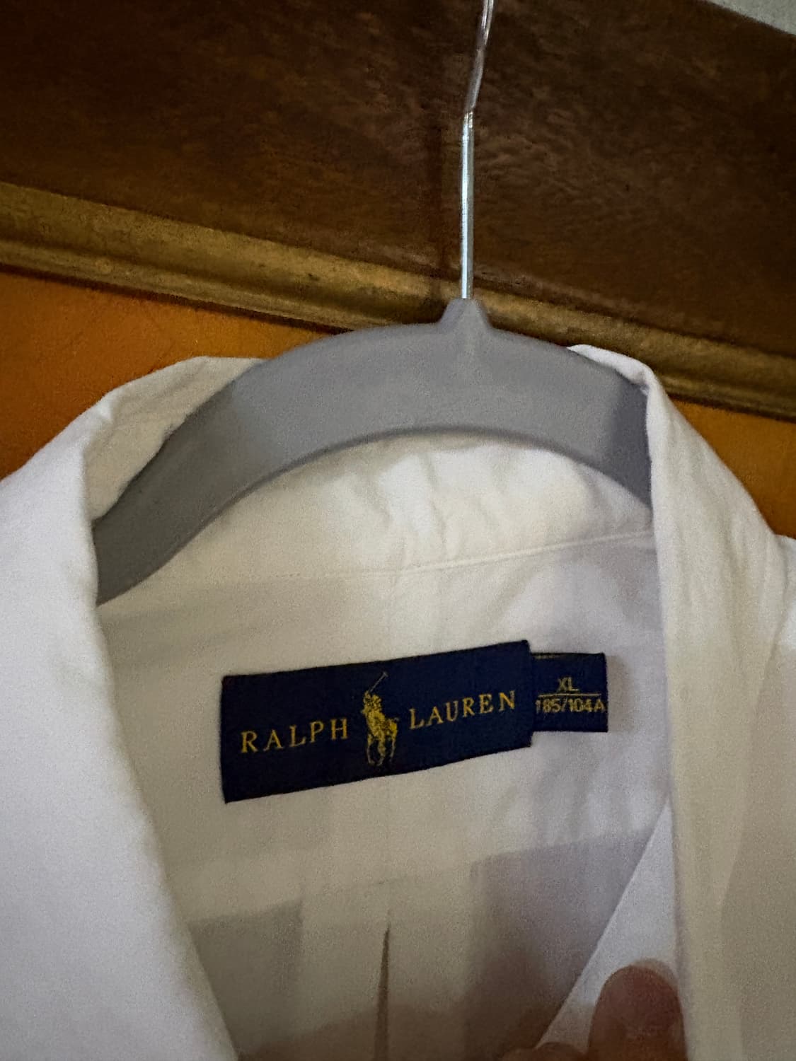 폴로 랄프로렌 화이트 셔츠 xl 상품이미지5